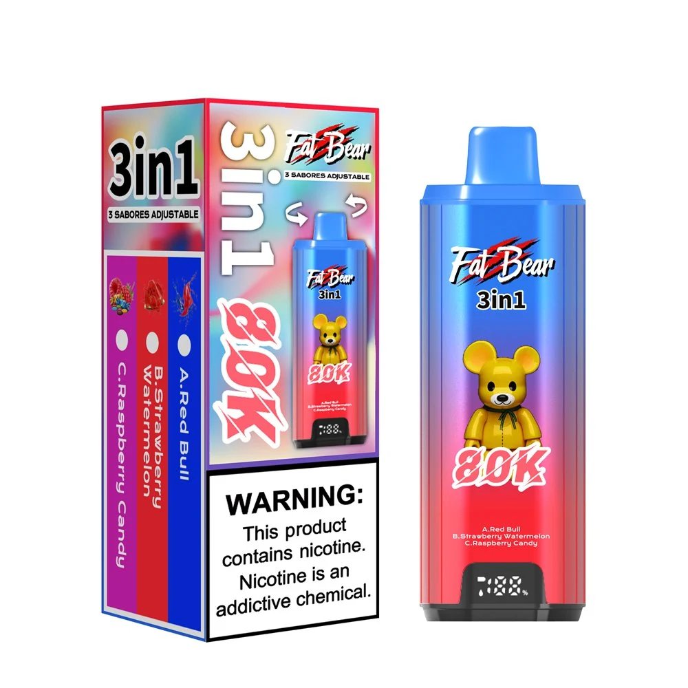 Aivono Fat Bear 3in1 80K Disposable Vape Wholesale