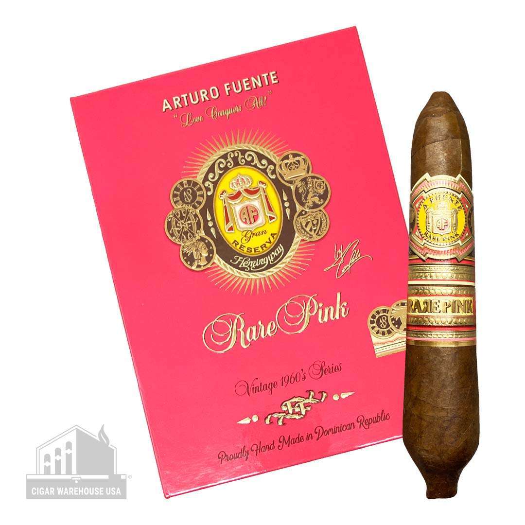 Arturo Fuente Rare Pink Vintage 1960’s Series Work of Art (5) – Box