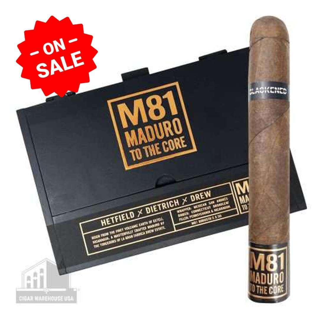 Blackened by Drew Estate M81 Robusto – Box