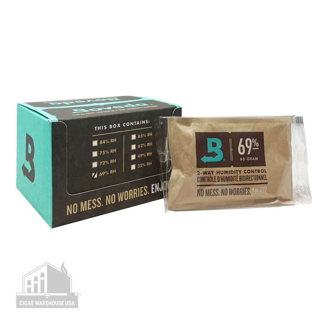 Boveda Humidity Control Pack 69%, 60 Gram – 12 Pack