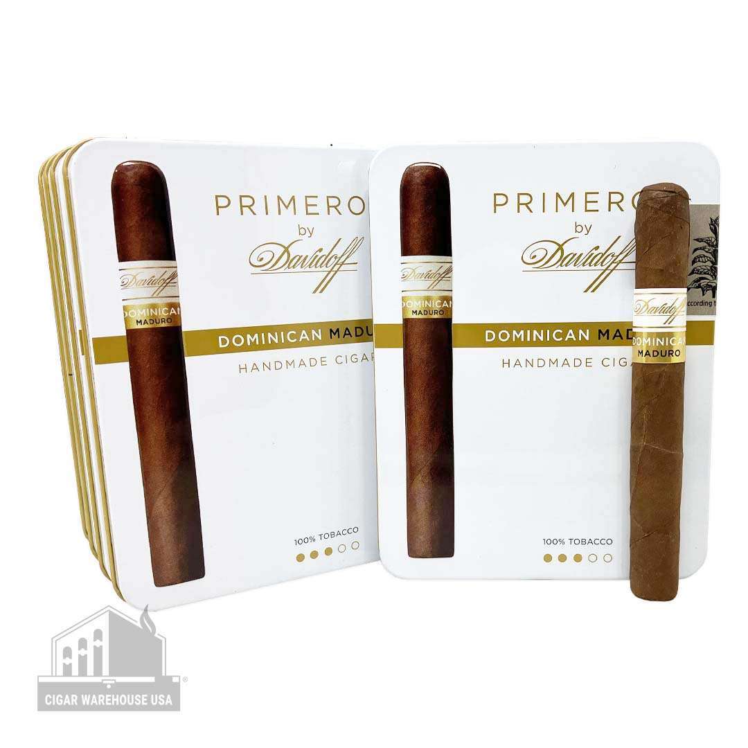 Davidoff Small Cigars Dominican Primeros Maduro – Tins