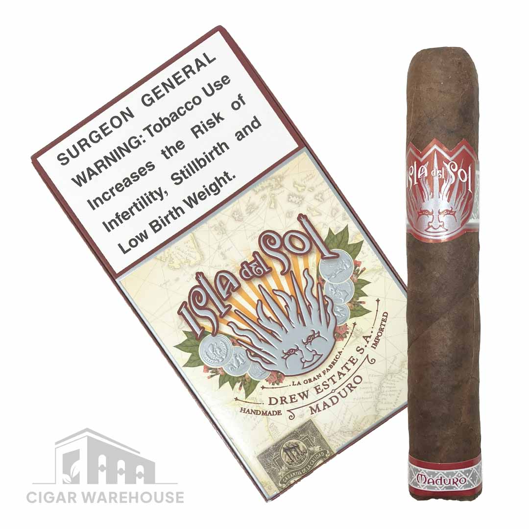 Drew Estate Isla Del Sol Maduro Robusto – Box