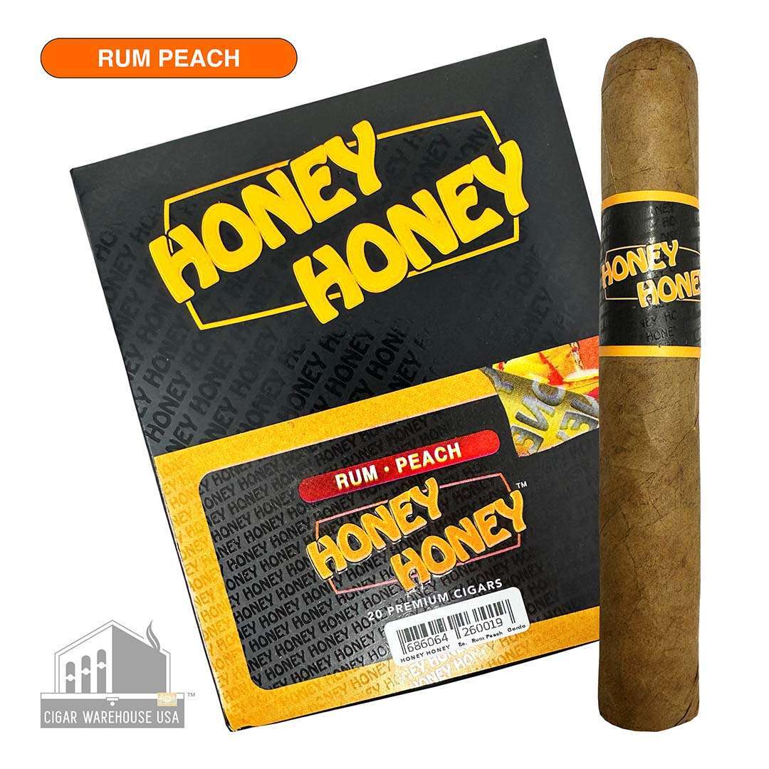 Honey Honey Rum Peach Gordo – Box