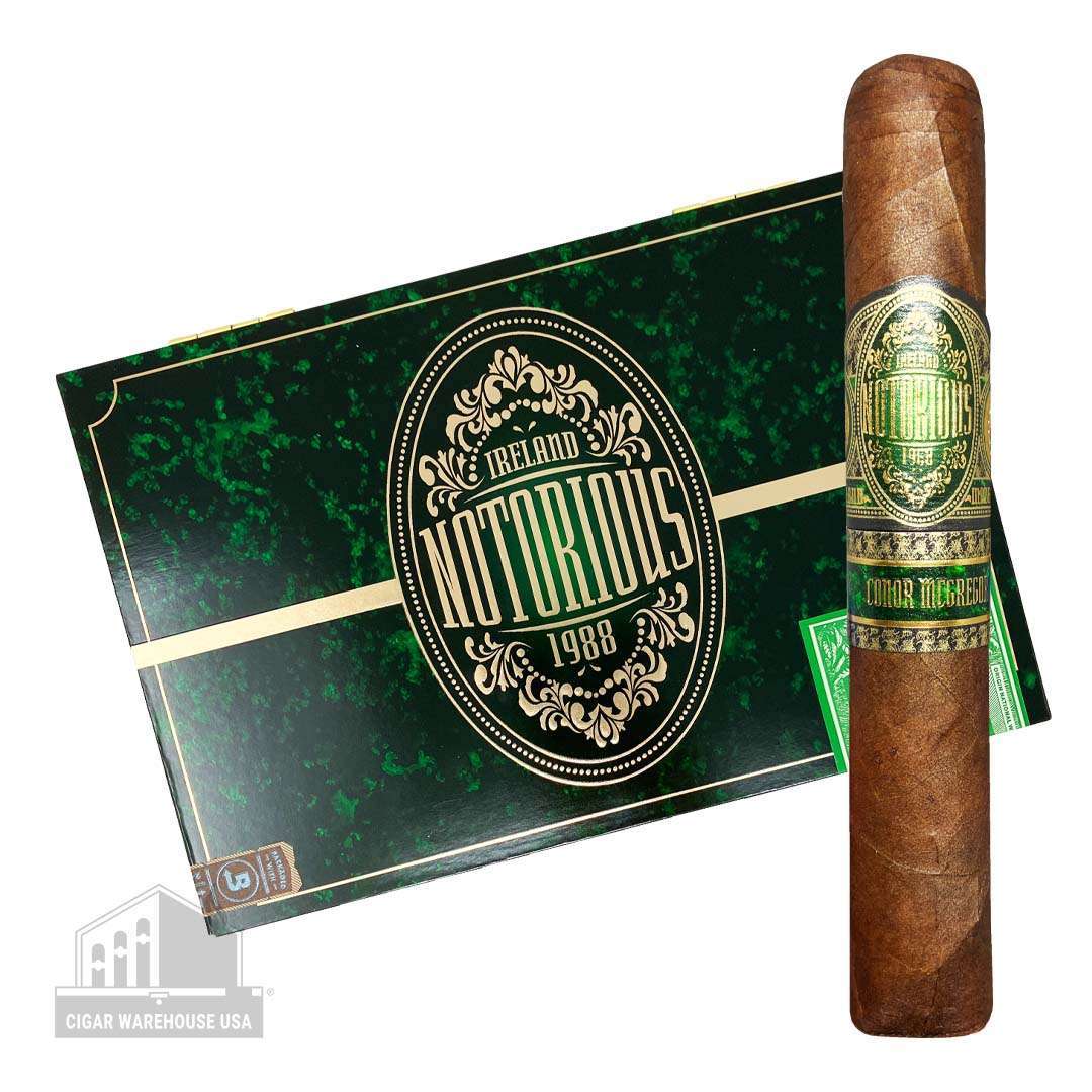 Notorious Cigars by Conor McGregor Double Robusto – Box