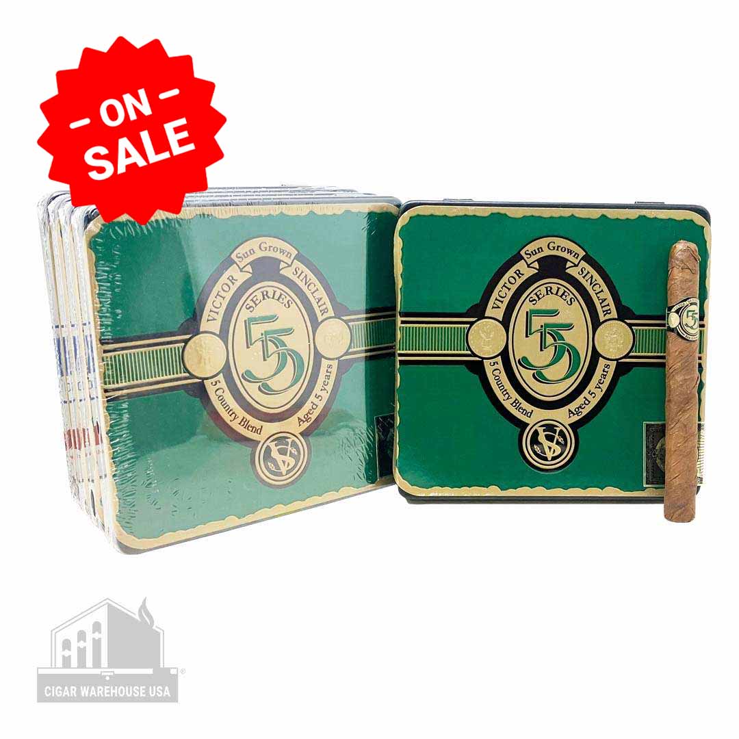 Victor Sinclair Series 55 Green Label Sun Grown – Tins