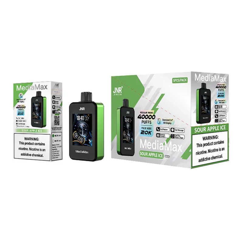Wholesale JNR MediaMax 40000 Puffs Disposable Vape - Image 6