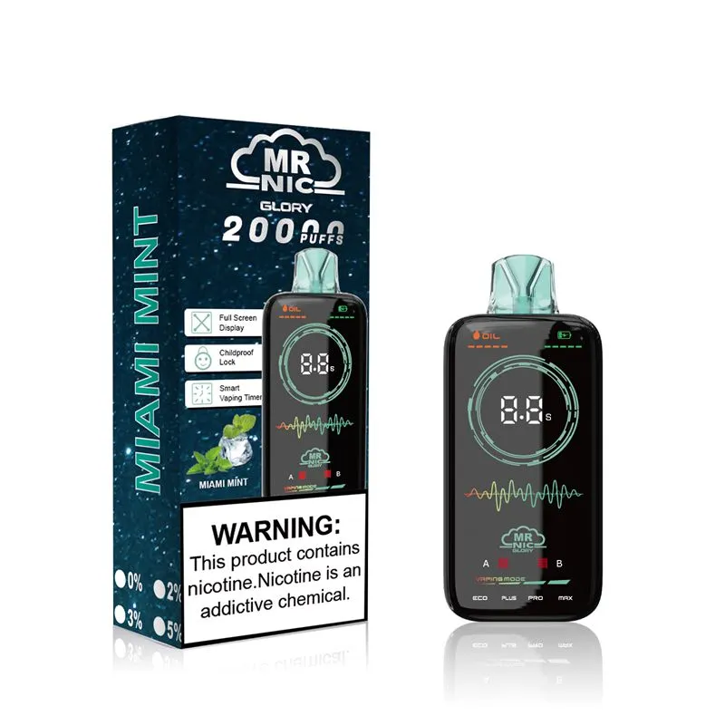 Wholesale MR NIC Glory 20000 Puffs Disposable vape - Image 6