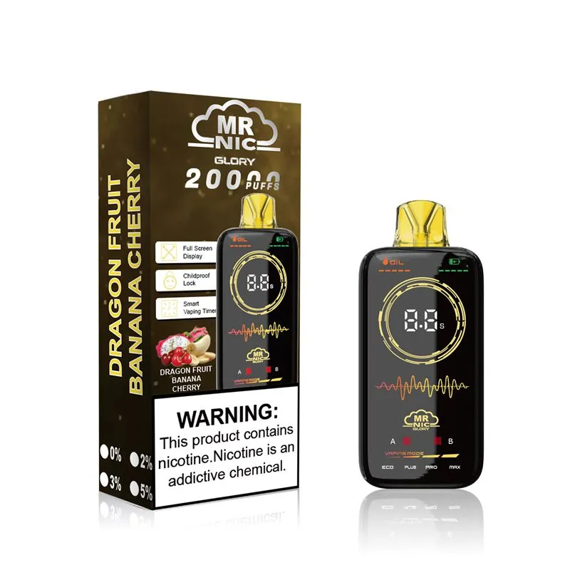 Wholesale MR NIC Glory 20000 Puffs Disposable vape - Image 4