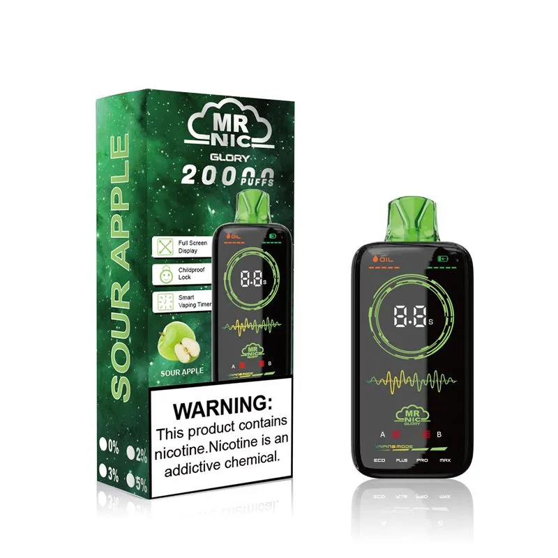 Wholesale MR NIC Glory 20000 Puffs Disposable vape - Image 9