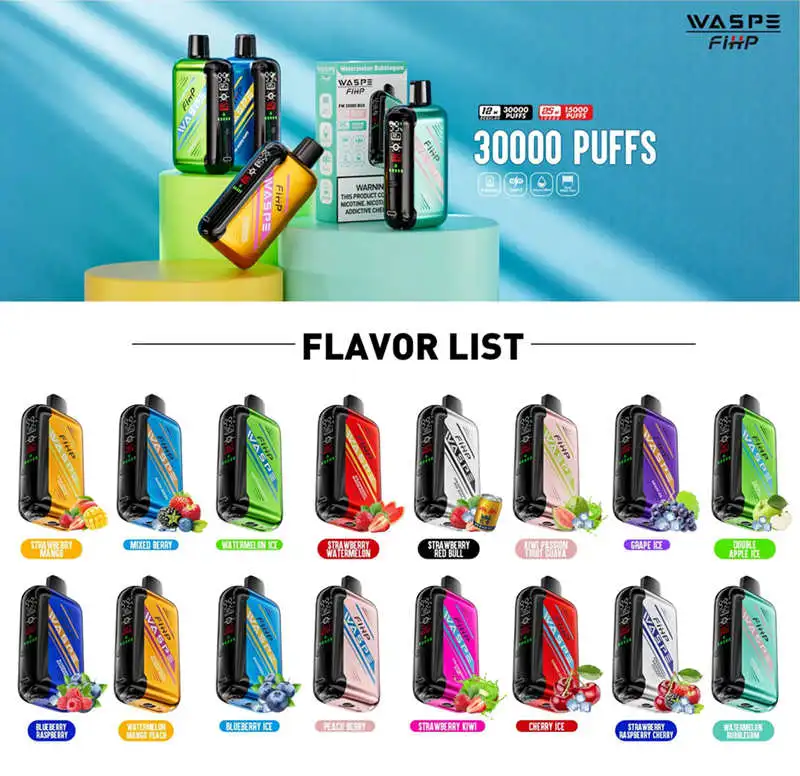 Wholesale WASPE FX 30000 PUFFS BOX Disposable Vape - Image 18