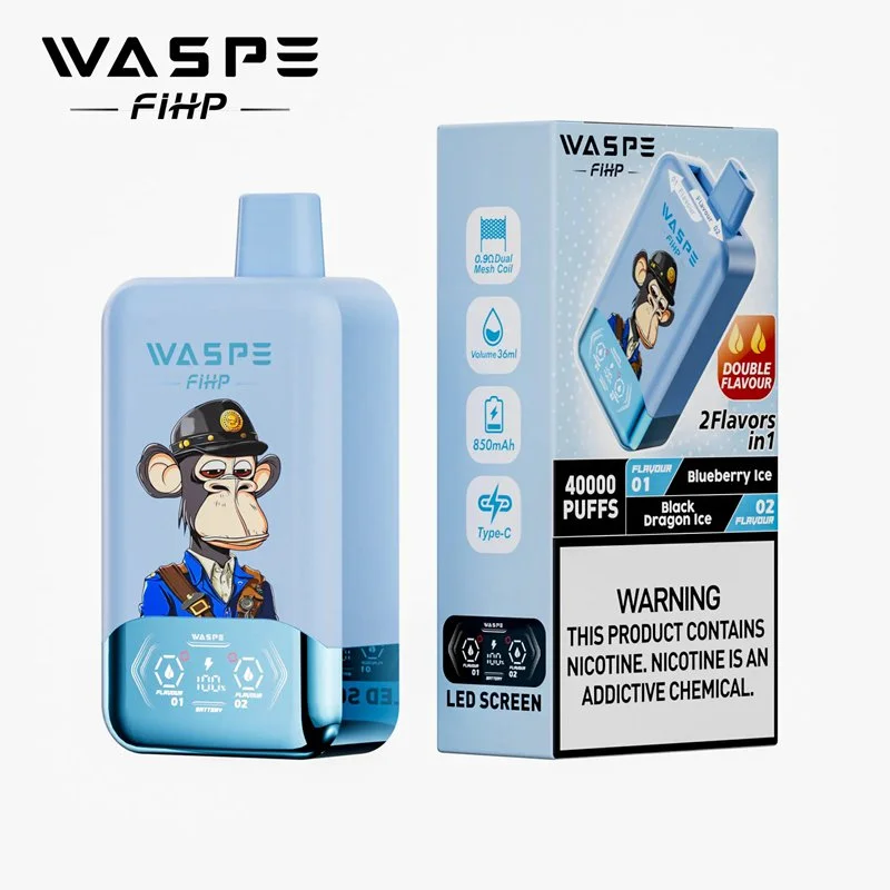 Wholesale Waspe Fihp 40K Puffs Double Flavor Disposable Vape - Image 11