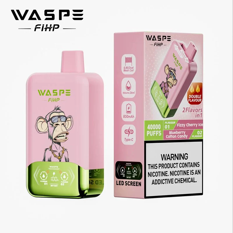 Wholesale Waspe Fihp 40K Puffs Double Flavor Disposable Vape - Image 12